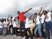 thumbnail image of Usain Bolt Golden Nissan GT-R